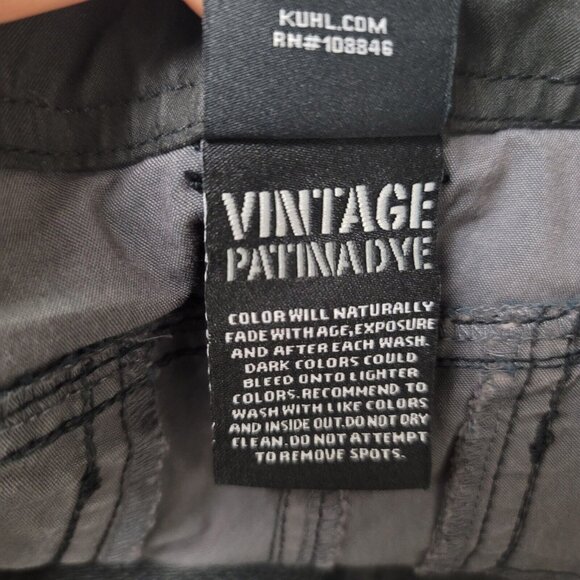 Kuhl Men's Cargo Shorts - Dark Gray - Picture 9 of 16